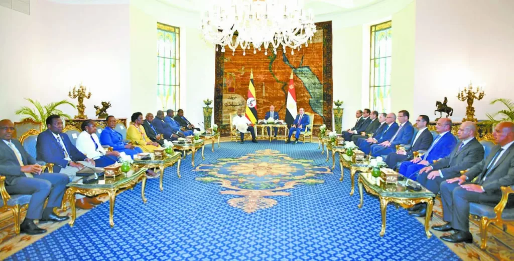 الرئيس السيسى فى مؤتمر صحفى مع نظيره الأوغندى: لسنا ضد التنمية للأشقاء بحوض النيل.. بشرط عدم المساس بحقوقنا المائية 3 - جريدة الجمهورية IMG 20250813 WA0011 - جريدة الجمهورية