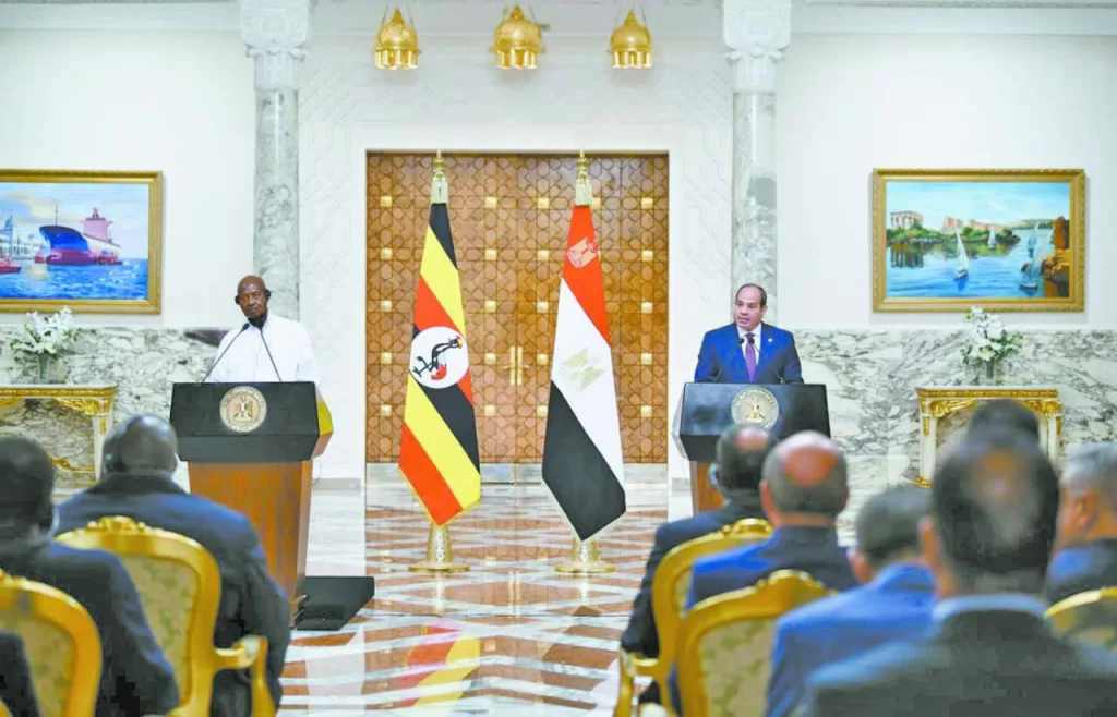 الرئيس السيسى فى مؤتمر صحفى مع نظيره الأوغندى: لسنا ضد التنمية للأشقاء بحوض النيل.. بشرط عدم المساس بحقوقنا المائية 2 - جريدة الجمهورية IMG 20250813 WA0019 - جريدة الجمهورية