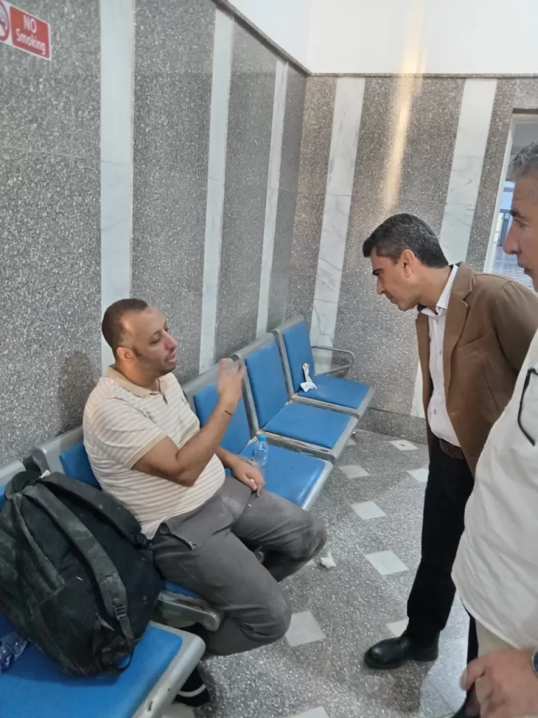 رئيس مدينة مرسى مطروح يتابع حالة المصابين بحادث «قطار الضبعة» 4 - جريدة الجمهورية IMG 20250831 WA0020 - جريدة الجمهورية