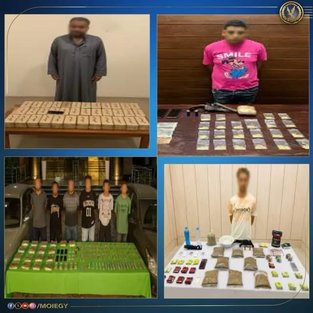اعتادوا إرهاب المواطنين بالسلاح.. أباطرة الكيف بقنا سقطوا بشحنة من «سموم الموت» بـ82 مليون جنيه 2 - جريدة الجمهورية WhatsApp Image 2025 10 14 at 3.23.55 PM 1 - جريدة الجمهورية