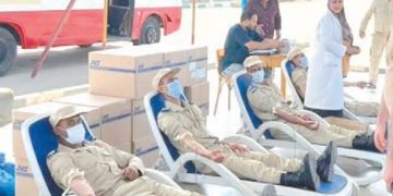 «العين الساهرة» تتبرع بدمائها للمرضى والمصابين 3 - جريدة الجمهورية «العين الساهرة» تتبرع بدمائها للمرضى والمصابين