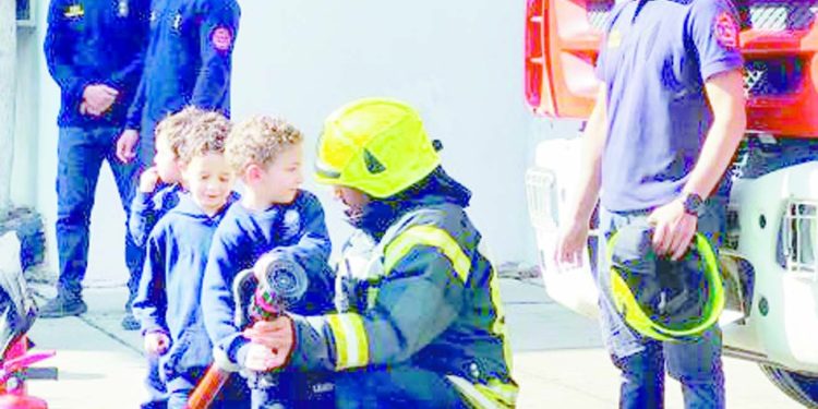 طلاب مدارس القاهرة.. فى ضيافة «الحماية المدنية» 1 - جريدة الجمهورية طلاب مدارس القاهرة.. فى ضيافة «الحماية المدنية»