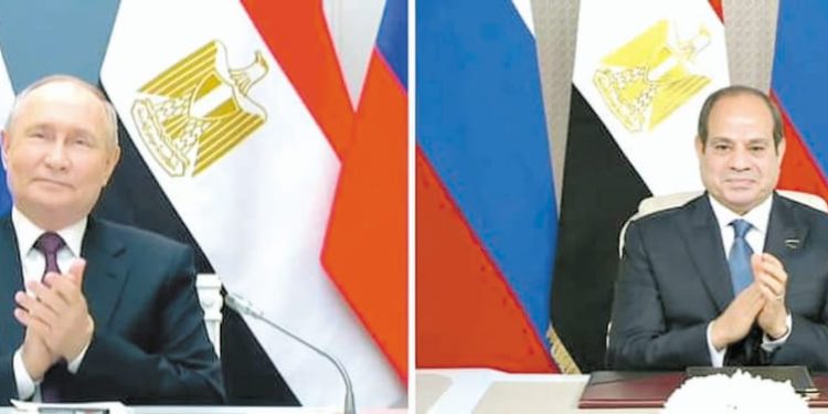 الرئيس السيسى : لحظة تاريخيـــــــــــــــة ستظل خالدة فى ذاكرة الأمة