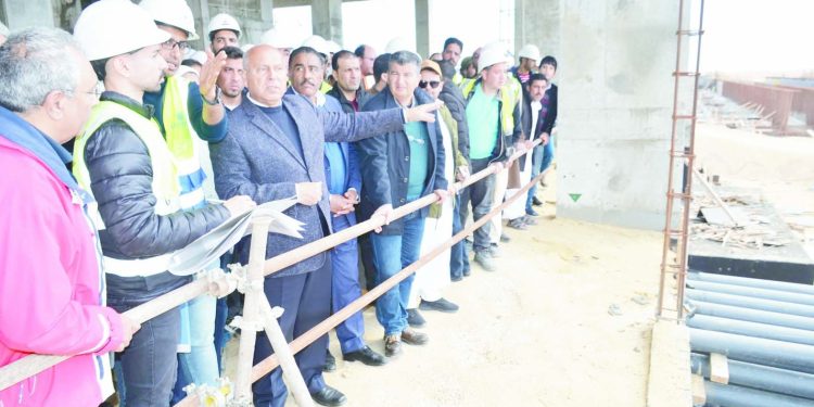 تقدم فى أعمال القطار السريع من رأس الحكمة.. حتى برج العرب