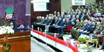 وزير الدفاع يشهد مناقشة البحث الرئيسى لكلية القادة والأركان 6 - جريدة الجمهورية ماذا سيحدث غدا؟