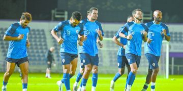 الفريق يسافر للجزائر بطائرة خاصة .. وجابر يقود الجبهة اليسرى