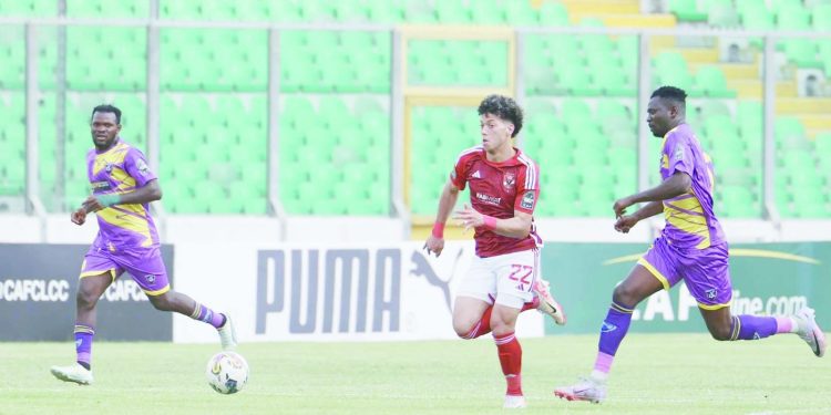 بهدف غالٍ.. الأهلى يفوز على ميدياما الغانى