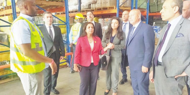 وزير النقل يتفقد ميناء كيجالي.. و المركز التجارى اللوجستي 1 - جريدة الجمهورية وزير النقل يتفقد ميناء كيجالي.. و المركز التجارى اللوجستي