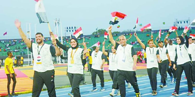 الفراعنة يتصدرون الألعاب الافريقية بـ117 ميدالية 1 - جريدة الجمهورية الفراعنة يتصدرون الألعاب الافريقية بـ117 ميدالية