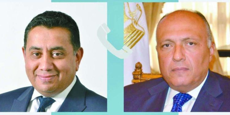 شكرى: ضرورة إدخال المساعدات الإنسانية لقطاع غزة فى المرحلة الراهنة