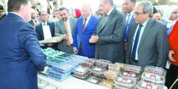 افتتاح المهرجان الدولى للتمور وخيرات رمضان بحديقة الحرية 8 - جريدة الجمهورية افتتاح المهرجان الدولى للتمور وخيرات رمضان بحديقة الحرية