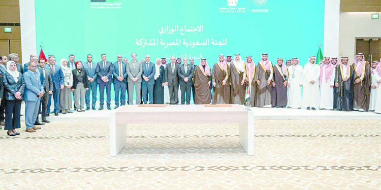 ارتفاع التبادل التجارى بين القاهرة والرياض       إلى 20 مليار دولار