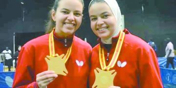 ١١ ميدالية للطاولة الأفريقية.. بنكهة «عائلية»