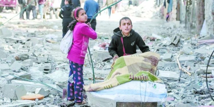 وقف مستدام لإطلاق النار فى غزة.. والتزام بحل الدولتين 1 - جريدة الجمهورية وقف مستدام لإطلاق النار فى غزة.. والتزام بحل الدولتين