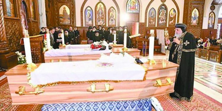 البابا تواضروس يترأس تجنيز 3 رهبان بالكاتدرائية 1 - جريدة الجمهورية أزمة عاشور – أبوجبل على صفيح ساخن