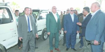 محافظ القاهرة عقب تفقده مواقف النقل الجماعى: