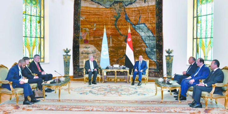 توافق مصرى ـــ أممى بالرفض التام والقاطع لتهجير الفلسطينيين من أراضيهم 1 - جريدة الجمهورية «مودريتش» يخطف الأضواء فى شوارع العاصمة