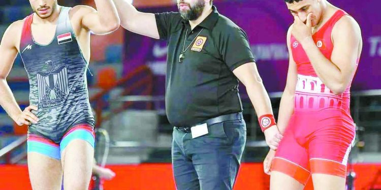 أبناء المؤسسات العسكرية يحققون إنجازات متميزة بدورة الألعاب الأفريقية بغانا وبطولتى أفريقيا للمصارعة للكبار والشباب بمصر 1 - جريدة الجمهورية IMG 20240401 WA0107 - جريدة الجمهورية