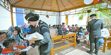 الداخلية تشارك فى إحتفالات «يوم اليتيم»