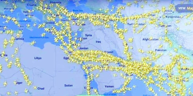 1200 طائرة عبرت «فى سلام».. خلال القصف الإيرانى لإسرائيل 1 - جريدة الجمهورية «غليان» فى الأهلى .. وصدام مع السويسرى