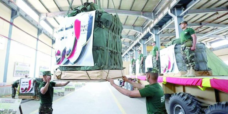 مصر تواصل «الإسقاط الجوى» للمساعدات على غزة 1 - جريدة الجمهورية عقوبة مالية للسولية.. واستفسار لعبدالمنعم