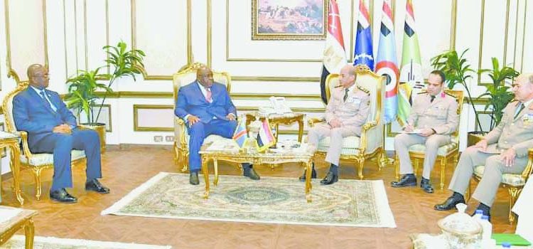 الفريق أول محمـد زكى يلتقى وزير دفاع جمهورية الكونغو الديمقراطية 1 - جريدة الجمهورية الفريق أول محمـد زكى يلتقى وزير دفاع جمهورية الكونغو الديمقراطية