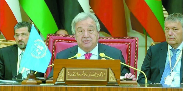 أمين عام الأمم المتحدة: الحرب فى غزة «جرح مفتوح».. يهدد بعدوى المنطقة بالكامل