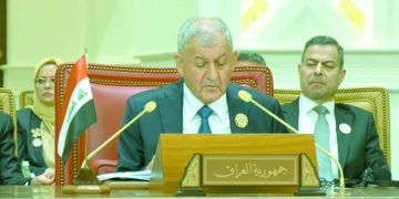 الرئيس العراقى: كل الدعم.. لصمود الشعب الفلسطينى