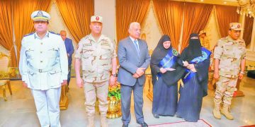 «المحاربين القدماء»تكرم عددا من أسر                   الشهداء  والمصابين