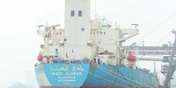 63 ألف طن قمح رومانى وصلت «سفاجا البحرى»