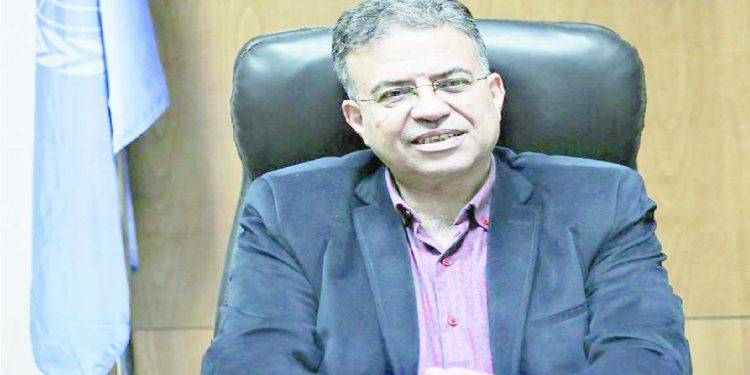 عدنان أبوحسنة المتحدث باسم «الأونروا» لــ « الجمهورية الاسبوعى »