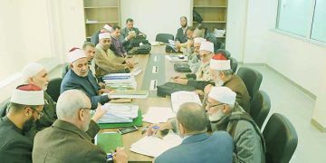 يوم مع أعضاء  أقدم لجنة عالمية لمراجعة المصحف