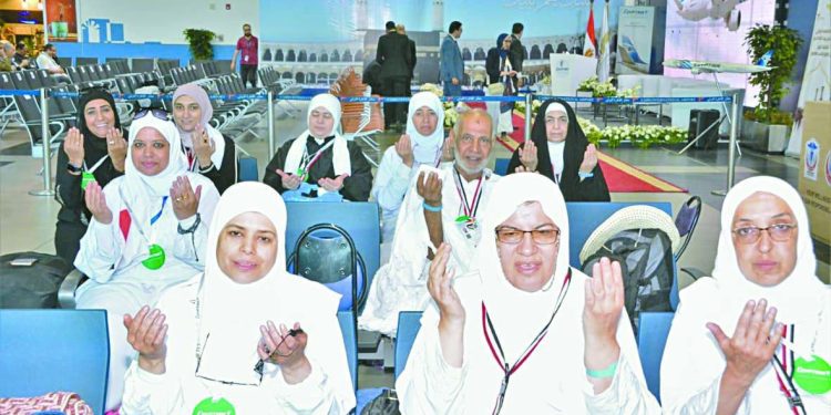 لبيك اللهم لبيك: وصول الفوج الأول من حجاج مصر  إلى مكة المكرمة