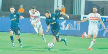رباعيات الزمالك تعود فى مرمى سيراميكا كليوباترا 