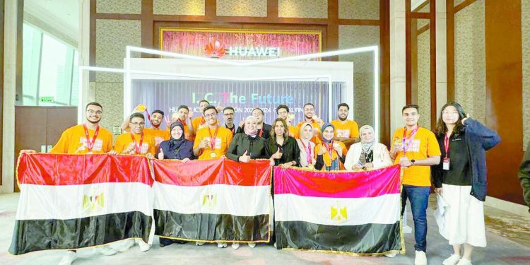 مصر الأولى .. فى المسابقة الدولية لتكنولوجيا المعلومات بالصين