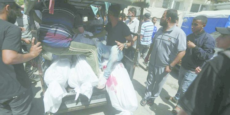 مجزرة النصيرات.. دليل جديد على وحشية الاحتلال 1 - جريدة الجمهورية الزمالك ينفى التفاوض مع بن شرقى