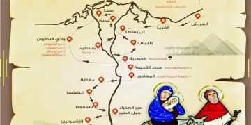 «مسار العائلة المقدسة».. هدية «أم الدنيا» لكل الدنيا: رسالة سلام ومحبة وتسامح من ارض الكنانة للعالم