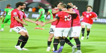 «الفراعنة».. يحتفلون