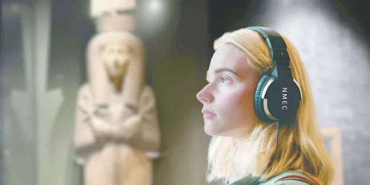 لتقديم رحلة عبر التاريخ للزائرين مع ملوك وملكات مصر: القومى للحضارة يطلق خدمة المرشد الصوتى 1 - جريدة الجمهورية لتقديم رحلة عبر التاريخ للزائرين مع ملوك وملكات مصر: القومى للحضارة يطلق خدمة المرشد الصوتى