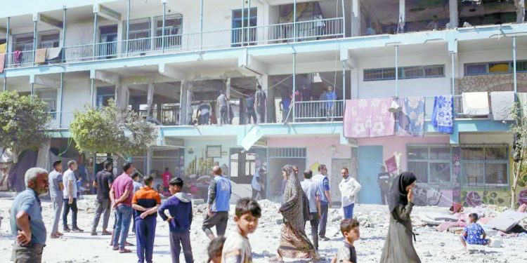 مصر تدين قصف مدرسة تؤوى نازحين فلسطينيين بالنصيرات 1 - جريدة الجمهورية الزمالك يرفض عقوبات «كاف»