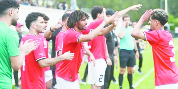 ميكالى راض عن أداء منتخبنا الأولمبى