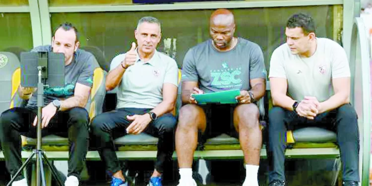 ميكالى راض عن أداء منتخبنا الأولمبى