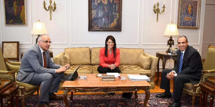 وزير الخارجية: نتطلع لتعزيز التعاون المشترك بين الوزارات الثلاث فى موضوعات المياه بما يحقق المصالح المصرية