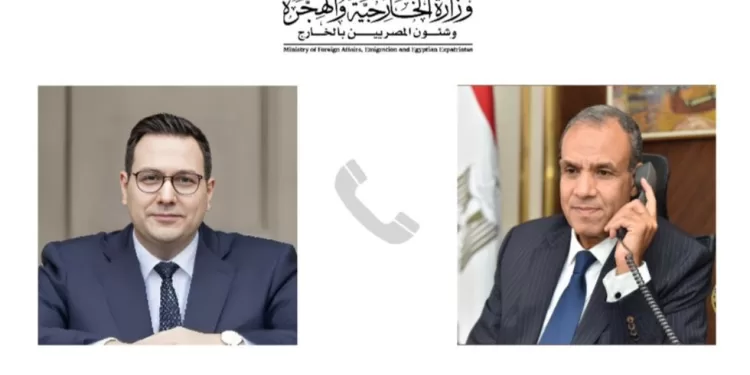 وزير الخارجية: نتطلع لتعزيز التعاون المشترك بين الوزارات الثلاث فى موضوعات المياه بما يحقق المصالح المصرية