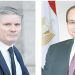 السيسى مهنئاً «ستارمر» على فوزه بالانتخابات وتولى رئاسة الحكومة: أتطلع لاستمرار التعاون بين مصر وبريطانيا