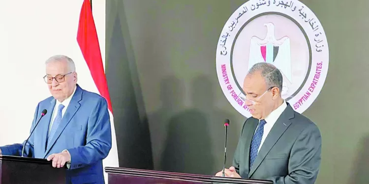 وزيرا خارجية مصر ولبنان: موقف مصر.. ثابت فى دعم سيادة لبنان وسلامة أراضيه 1 - جريدة الجمهورية وزيرا خارجية مصر ولبنان: موقف مصر.. ثابت فى دعم سيادة لبنان وسلامة أراضيه