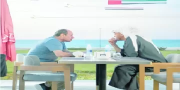 السيسى ومحمد بن زايد: «لقاء أخوى» فى العلمين الجديدة 10 - جريدة الجمهورية السيسى ومحمد بن زايد: «لقاء أخوى» فى العلمين الجديدة