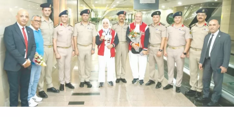 لحصولها على فضية رفع الأثقال بــ«باريس».. تهنئة سارة سمير لاعبة المؤسسة الرياضية العسكرية