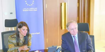 وزيرة التخطيط والتعاون الدولى: منح الاتحاد الأوروبى ساهمت فى خفض تكلفة  تمويلات مشروعات الطاقة المتجددة