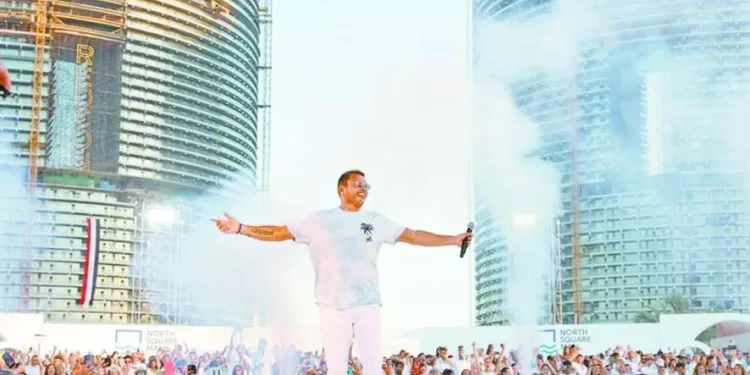 11أغنية من أشهر أعماله..هتاف وتصفيق  «طول السهرة».. والحفل «كامل العدد» «ليلة الهضبة».. فى العلمين